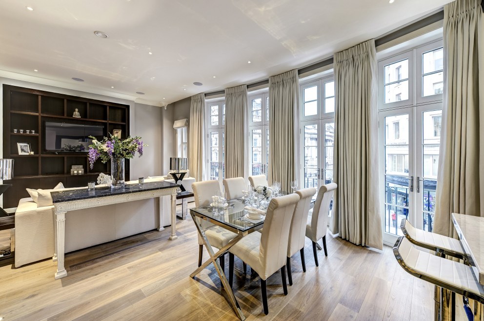 The Strand - Apartment One | Living - Dining  | Interior Designers